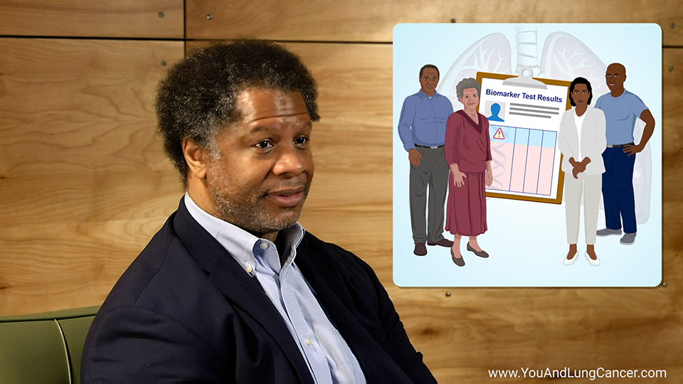 Why is biomarker testing so important for certain ethnic groups, such as African Americans?