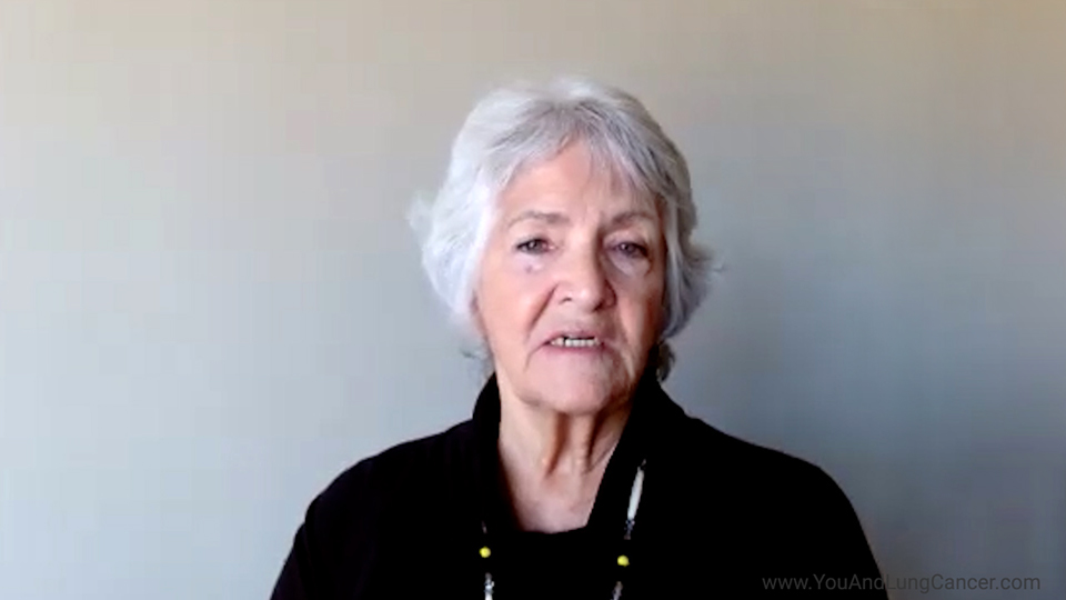 As a Native American, would you consider taking part in a lung cancer clinical trial? What advice do you have for others?