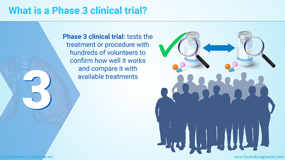 What is a Phase 3 clinical trial?